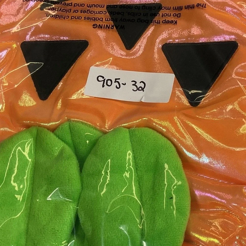 Woof Pet Pumpkin Halloween Dog Costume Large L 17-18